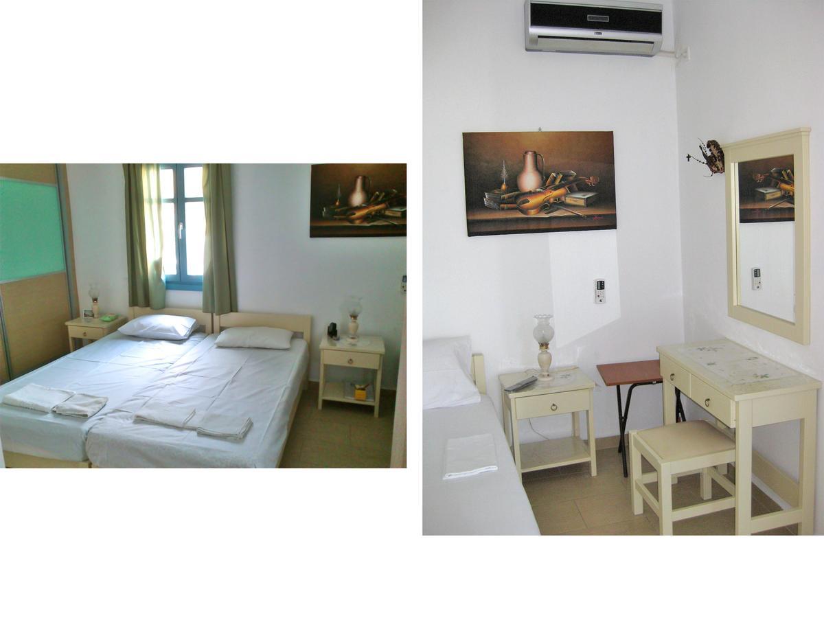 Villa Danae - Seaside Villa With Pool & Hot Tub Piso Livadi Ngoại thất bức ảnh
